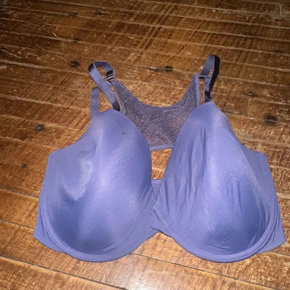 Victoria’s Secret strappy t-shirt lightly lined Demi 34DDD bra